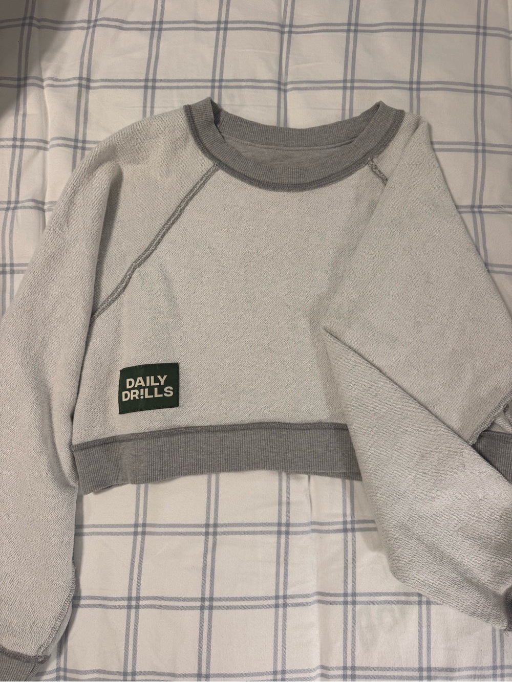Daily Drills Cropped Sweatshirt